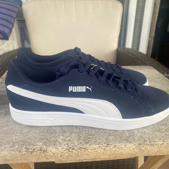 Puma Men's Dark Blue Sneakers - Picture 2 of 6